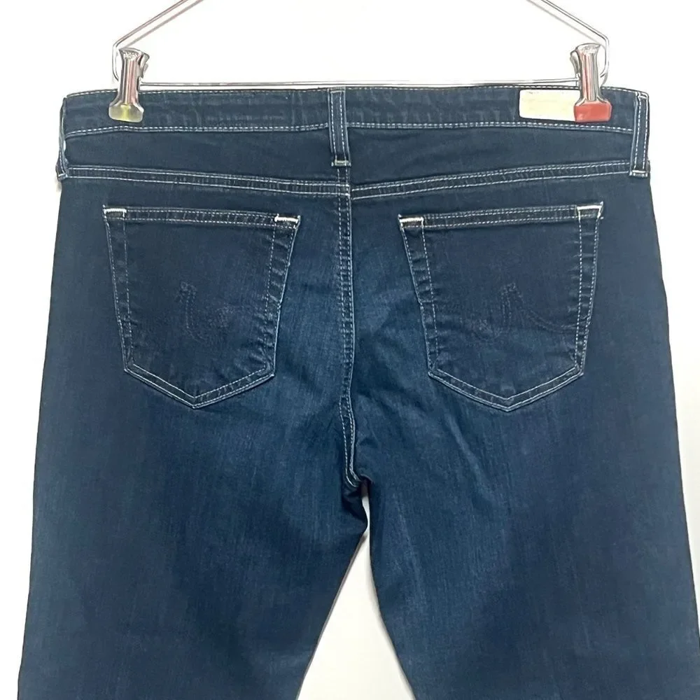 AG-ED Adrianno Goldschmied Stilt Roll Up Cigarette Jeans Sz 32R - Picture 5 of 6